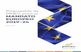 Propuestas de PIMEC para el MANDATO EUROPEO 2019-24 · Aprovechar el potencial de las pymes en economía circular 6 4. Un marco legal y normativo favorable a las Pymes 7 5. Situar