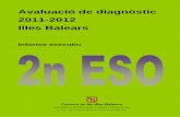 diagnòstic 2008-2009 Avaluació deiaqse.caib.es/.../2n_eso_inf_2011_2012.pdf · 2015-10-05 · 2 Institut d’Avaluació i Qualitat del Sistema Educatiu de les Illes Balears (IAQSE)