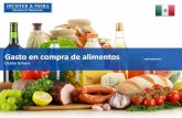 Gasto en compra de alimentos - dichter & neira · 2020-02-21 · Gasto en alimentos de los Mexicanos I Septiembre 2015 4 Las principales razones para recomendar un supermercado es