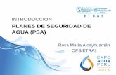 Presentación de PowerPoint - PAHO/WHO · Información sobre aspectos de la calidad del agua de bebida: Microbiológico Químico Radiológico ETRAS (EQUIPO TÉCNICO REGIONAL DE AGUA