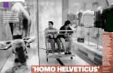 'HOMO HELVETICUS' 'HOMO H - Didier Ruef · 2019-02-24 · Los suizos presumen de sus leyes de bienestar animal. Los propietarios de ciertas mascotas están obligados a buscarles pareja.