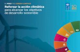 EL PNUD Y EL CAMBIO CLIMÁTICO Reforzar la acción climática ... and Disaster... · Alianzas para lograr los objetivos Fomenta las alianzas y la cooperación El desarrollo sostenible