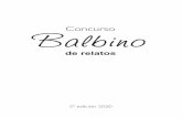 folleto balbino 2020 - concursobalbino.com · DEPUTACIÓN PONTEVEDRA . Title: folleto balbino 2020 Created Date: 2/5/2020 2:39:12 PM