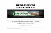 REGLAMENTO PARTICULAR - Sitio Oficial de CODASUR FIA€¦ · Reglamento Particular – Rally Santa Cruz 2.017 4 11.6 Preparación Del Motor Para El Sellado Del Block 12 Otros Procedimientos