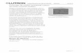 Controles e conort amiental utronR - Lutron Electronics › TechnicalDocumentLibrary › 369539b_COL.pdf · 2018-04-05 · especificaciones de producto 369539b 06/28/12 Controles