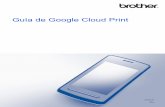 Guía de Google Cloud Print · dispositivo móvil y cree una cuenta. Debe iniciar sesión en la cuenta de Google para poder usar Google Cloud Print. (Si ya tiene una cuenta, no es