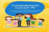 Coronavirus - La Lonchera de mi Hijo...de mi familia presenta síntomas? 9 Es importante mantener buenas prácticas de higiene y de manos, como lavarse las manos con frecuencia, así