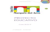 Proyecto educativo de centro - jcyl. › sitio › upload › Proyecto_ · PDF file Proyecto Educativo de Centro C.E.I.P. MARQUÉS DEL ARCO. San Cristóbal de Segovia. 7 Fomento de