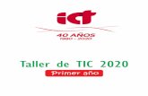 Taller de TIC 2020 - ict.edu.arict.edu.ar › ... › 03 › Modulo_1_ao_Taller_de_TIC__2020.pdf · •taller de tic viÑeta informaciÓn a destacar pasos: 1) en el menÚ principal