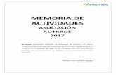 MEMORIA DE ACTIVIDADESautrade.info/wp-content/uploads/2019/03/MEMORIA-2017..pdf · 2019-03-06 · El servicio en este año 2017 ha tenido una lista de espera de 6 personas con TEA