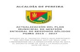 ALCALDÍA DE PEREIRA 2018/0... · 10.1.2 Árbol de Problemas actividades de corte de césped y poda de árboles 144 10.1.3 Priorización de Problemas actividad de corte de césped
