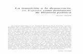La transición a la democracia en España como fenómeno de …revistaayer.com › sites › default › files › articulos › 15-2-ayer... · 2019-04-17 · La transición a la