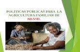POLÍTICAS PÚBLICAS PARA LA AGRICULTURA FAMILIAR DE …coprofam.org/wp-content/uploads/2018/12/Brasil_Politicas-publicas-para-la-agricultura...Objetivo general: Diagnóstico. Evolución