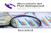 Observatorio del Plan Quinquenal - MODES El Salvadormodeselsalvador.org › PDF › 2013 › observatorio pqdd-goes_2013... · 2015-10-10 · Instructivo: vatorio delObser lan Quinquenal
