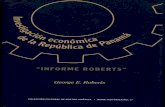 Investigación económica República Panamá George Roberts ... · El es una de la toriográfica de Centroamérica, sus lec tores aprenderán de la historia económica de Panamá