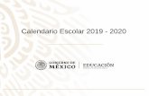 Calendario Escolar 2019-2020 - López-Dóriga Digital...Duración El nuevo calendario escolar tendrá 190 días efectivos de clase. La educación normal y formativa del magisterio