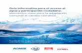 Guía informativa para el acceso al agua y participación ciudadana … · cambio climático / Grettel Calderón Méndez, Natalia Gamboa Alpízar ; Fiorella Salas Pinel, Editor literario.