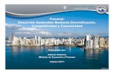 Panamá: Desarrollo Sostenible Mediante Diversificación ... · 4 • Ninguna de las principales actividades de la economía panameña supera el 19% del PIB. • El Canal de Panamá,