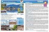 T5 - 130 PROGRAMA DE EXCURSIONES 12 CIRCUITO · 2020-05-07 · mundo. ALMUERZO por cuenta del cliente. Excursión INCLUIDA con GUÍA LOCAL hasta Heidelberg a orillas del río Neckar.