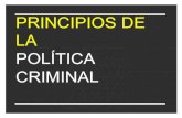PRINCIPIOS DE LA POLÍTICA CRIMINAL pricipios.pdf · Seguridad) Legalidad) Dignidad) Necesidad( Prevención(pública( Persona() Subsidiariedad( Iuspoenale.)Principios)de)polí4cacriminal.)Universidad)de)Navarra