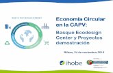 Economía Circular en la CAPV€¦ · Beringurumena Proyectos colaborativos de innovación local (TRL 6-9) Municipios 150.000 KLIMATEK, adaptación al ... cierre de ciclos (TRL 6-9)