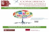Diptico congreso aepcp.1. con marca de agua congreso aepcp.1. VERSIÓN de JULIO .pdf · TODA El congreso se desarrollará durante los días 26, 27 y 28 de Octubre de 2017 en Albacete.