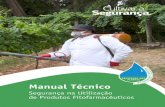 Manual Técnico - DRAP Centro - Direção Regional de ... · Manual Técnico Segurança na utilização de produtos fitofarmacêuticos Índice Nota introdutória 05. Medidas preventivas