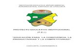 PROYECTO EDUCATIVO INSTITUCIONAL (P.E.I.)agroindustrialchoconta.com/pagina/wp-content/uploads/... · 2020-04-11 · instituciÓn educativa departamental agroindustrial santiago de
