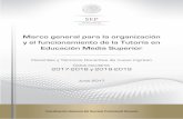 Marco general para la organización y el funcionamiento de ...servicioprofesionaldocente.sep.gob.mx/portal... · Marco general para la organización y el funcionamiento de la Tutoría