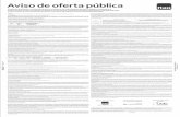Aviso de oferta pública · Aviso de oferta pública Programa de emisión y colocación de bonos ordinarios y/o subordinados de Itaú CorpBanca Colombia S.A. Cuarta emisión de bonos
