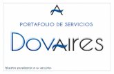 PORTAFOLIO DE SERVICIOSdovaires.com/wp-content/uploads/PORTAFOLIO-DOVAIRES-2019.pdfde 4 horas hábiles en el área metropolitana, y resto del departamento máximo 1 día En contratos