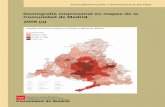 Demografía empresarial en mapas de la Comunidad de Madrid. … · 2012-07-30 · Cada unidad productiva contiene información individualizada con el empleo medio anual y los datos