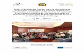 La Paz – Bolivia 13, 14 y 15 de noviembre de 2006 · Taller Subregional Andino para la discusión de conceptos y enfoques en Gestión del Riesgo, Prevención y Atención de Desastres