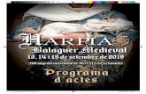 H19 programa de mà ok - Paeria de Balaguer · 2019-08-28 · -Des de les 10.00 h, recreació de la vida quotidiana de l’època i demostració d’o˜icis medievals amb exhibicions