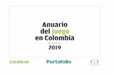 Anuario del juego en Colombia - Federación Colombiana de ... · El 2018 fue un año de avances, así como de desafíos en materia económica no solo para Colombia, sino para el resto
