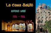 La Casa Batlló - Académie de Dijonlangues.ac-dijon.fr/IMG/pdf/05_la_casa_batllo_diapo.pdf · La Casa Batlló se sitúa en el Passeig de Gràcia, una de las avenidas más importantes