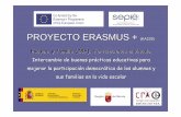 PROYECTO ERASMUS · 3/2020 (Ob: 4.1) 2ªReunión local para la formación de profesores y gestión del proyecto. 2/2020 (Ob: todos) Actividad transnacional de aprendizaje, ense ñanza