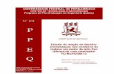 UNIVERSIDADE FEDERAL DE PERNAMBUCO€¦ · P P E Q PPEQ - Programa de Pós-Graduação em Engenharia Química CEP. 50740-521 – Cidade Universitária- Recife - PE Telefax: 0-xx-81-