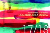 XXVIII TEMPORADA DE CONCIERTOS 2017-2018 · noviembre 2017 2/3 3º abono / mozart 2 9 11 concierto en fibes / mÚsica de cine 12 festival de mÚsica espaÑola de cÁdiz 19 mÚsica