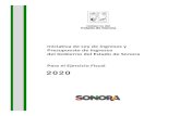 2020 - Gobierno Del Estado de Sonora · GOBIERNO DEL ESTADO DE SONORA (FMI) coinciden con esta reducción de la actividad económica, reflejado en una baja de 2.1 puntos porcentuales