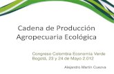 Cadena de Producción Agropecuaria Ecológica · por la Mesa de Promoción de Consumo de la Cadena Ecológica, con estrategias de sensibilización, información, educación y mercadeo.