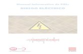 RIESGO ELÉCTRICO - UGT Madrid3. Evaluación del riesgo eléctrico y medidas preventivas generales..... 23 4. Tipos de trabajadores en riesgo eléctrico. Formación e información.