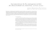 Perspectivas de la autogeneración de electricidad en ... · la industria eléctrica pública nacional. En la industria mexicana el autoabastecimiento apareció en la primera mitad