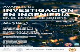 AVANCES DE INVESTIGACIÓN EN INGENIERÍA EN EL ESTADO DE · 2017-02-04 · Avances de Investigación en Ingeniería en el Estado de Sonora Año 1, Núm 1 ISSN: 2448-7473 Responsable