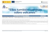 “Ellos también caminan sobre volcanes” - Gobierno de Canarias · 2015-02-04 · Blaise Boulin, Marta Oria Díaz, Patricia Pintor Díaz, “Ellos también caminan sobre volcanes”