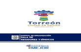 MANUAL DE ORGANIZACIÓN SALA DE REGIDORES …normatividad.torreon.gob.mx/manuales-de-organizacion/...El H. Cabildo del R. Ayuntamiento de Torreón, mediante el manual de organización,