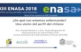 ¿De qué nos estamos enfermando? Una visión del perfil del chileno - ENASA2018.pdf · - Magnitud y urgencia del desafío de las enfermedades crónicas en Chile - Estrategias preventivas