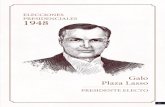 ELECCIONES PRESIDENCIALES 1948 - cne.gob.eccne.gob.ec/documents/Estadisticas/Publicaciones/Presidentes/2. gal… · embajador del Ecuador en los Estados Unidos. Fue, alcalde de Quito,