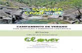 CAMPAMENTO DE VERANO - Alberjerte Valle del Jertealberjerte.com/sites/default/files/Dossier-Jerte-Summer-Camp.pdf · CAMPAMENTO DE VERANO CON AVENTURA E INMERSIÓN LINGÜÍSTICA El