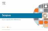 Scopus - UNSAM - Universidad Nacional de San Martín · 3 Scopus Guía rápida de referenciaScopus es la base de datos más grande de resúmenes y citas de literatura revisado por